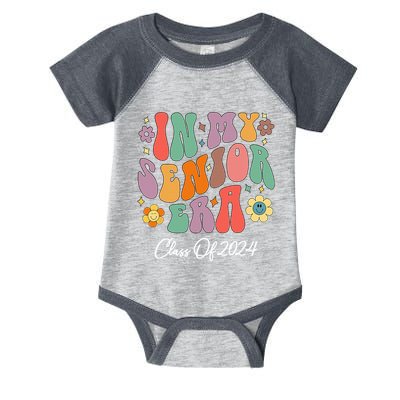 In My Senior Era Class Of 2024 Back To School Graduate Infant Baby Jersey Bodysuit