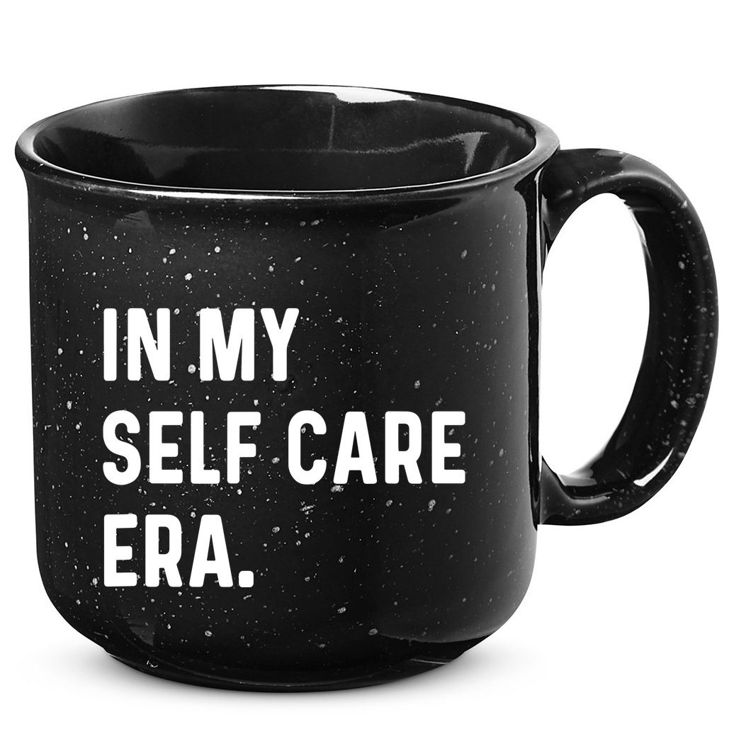 In My Self Care Era Funny Eras Trend Saying Quotes 15oz Campfire Ceramic Mug