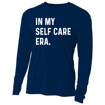 In My Self Care Era Funny Eras Trend Saying Quotes Cooling Performance Long Sleeve Crew