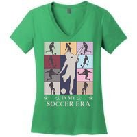 In My Soccer Era Women's V-Neck T-Shirt