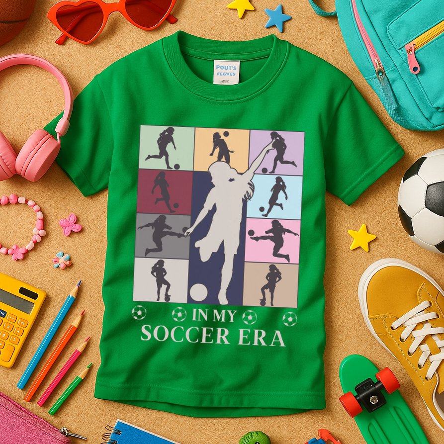 In My Soccer Era Kids T-Shirt