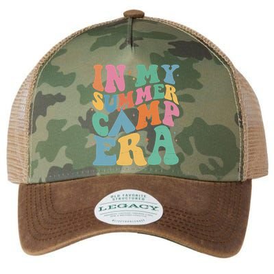 In My Summer Camp Era Retro Groovy Legacy Tie Dye Trucker Hat