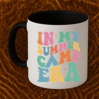 In My Summer Camp Era Retro Groovy Mug