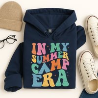 In My Summer Camp Era Retro Groovy Hoodie