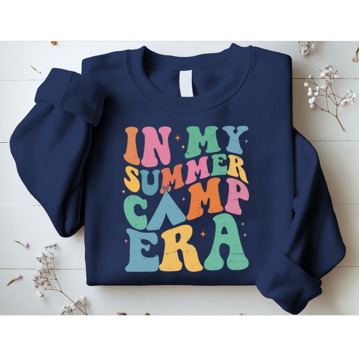 In My Summer Camp Era Retro Groovy Sweatshirt