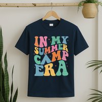 In My Summer Camp Era Retro Groovy T-Shirt