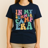 In My Summer Camp Era Retro Groovy T-Shirt