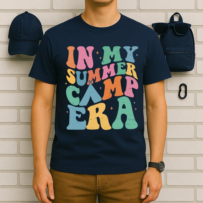 In My Summer Camp Era Retro Groovy T-Shirt