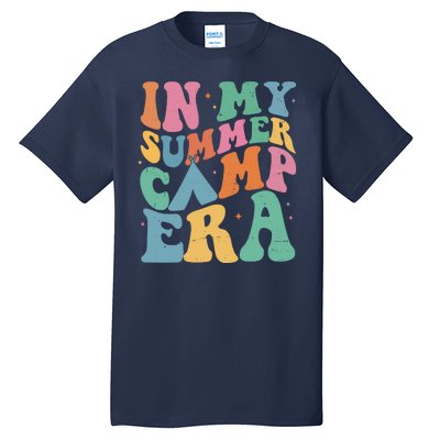 In My Summer Camp Era Retro Groovy Tall T-Shirt