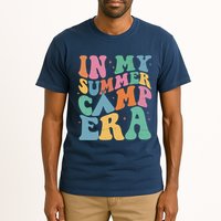 In My Summer Camp Era Retro Groovy Tall T-Shirt
