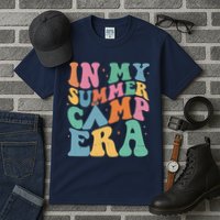 In My Summer Camp Era Retro Groovy Tall T-Shirt