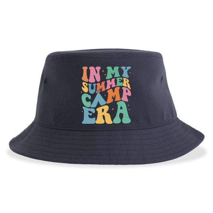 In My Summer Camp Era Retro Groovy Sustainable Bucket Hat