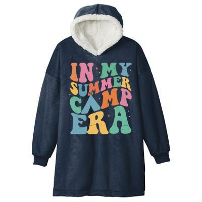 In My Summer Camp Era Retro Groovy Hooded Wearable Blanket