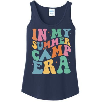 In My Summer Camp Era Retro Groovy Ladies Essential Tank