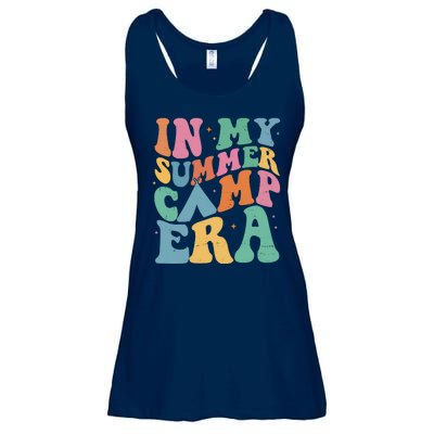 In My Summer Camp Era Retro Groovy Ladies Essential Flowy Tank