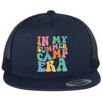 In My Summer Camp Era Retro Groovy Flat Bill Trucker Hat