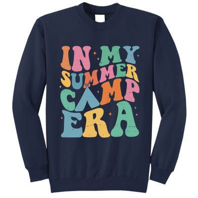 In My Summer Camp Era Retro Groovy Tall Sweatshirt