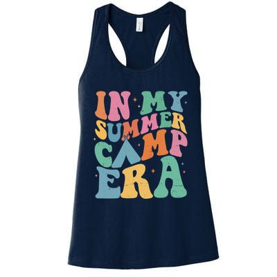 In My Summer Camp Era Retro Groovy Womens Tank Top