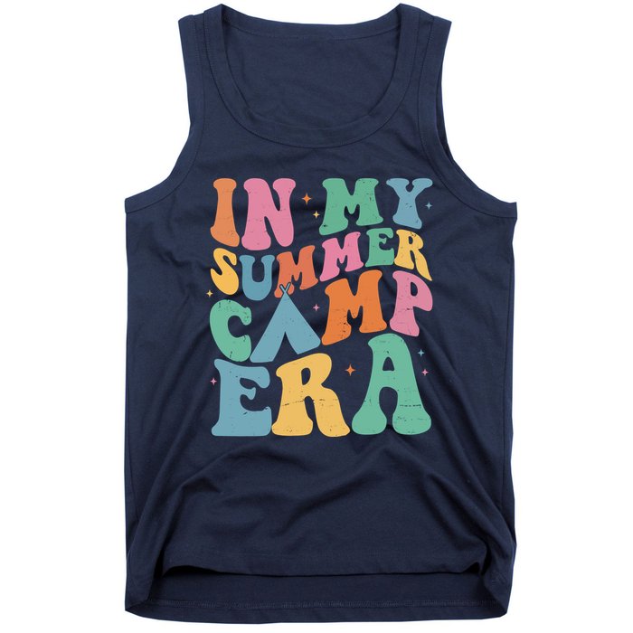 In My Summer Camp Era Retro Groovy Tank Top