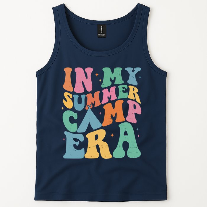 In My Summer Camp Era Retro Groovy Tank Top