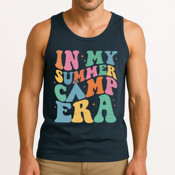 In My Summer Camp Era Retro Groovy Tank Top