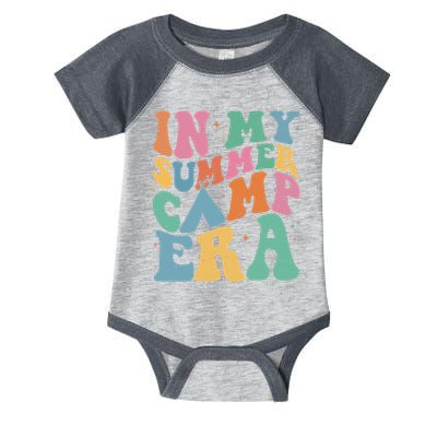 In My Summer Camp Era Retro Groovy Infant Baby Jersey Bodysuit