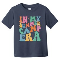 In My Summer Camp Era Retro Groovy Toddler T-Shirt