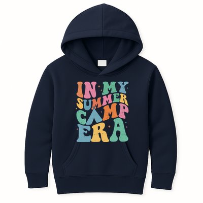 In My Summer Camp Era Retro Groovy Kids Hoodie