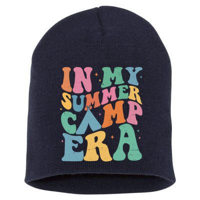 In My Summer Camp Era Retro Groovy Short Acrylic Beanie