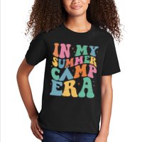 In My Summer Camp Era Retro Groovy Kids T-Shirt