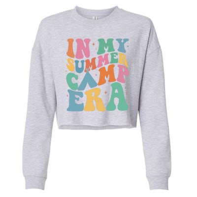 In My Summer Camp Era Retro Groovy Cropped Pullover Crew