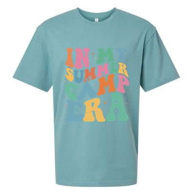 In My Summer Camp Era Retro Groovy Sueded Cloud Jersey T-Shirt