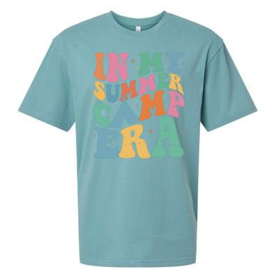 In My Summer Camp Era Retro Groovy Sueded Cloud Jersey T-Shirt