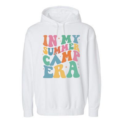 In My Summer Camp Era Retro Groovy Garment-Dyed Fleece Hoodie