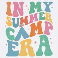 In My Summer Camp Era Retro Groovy Garment-Dyed Sweatshirt