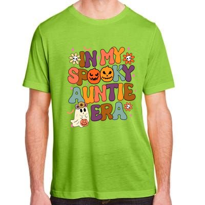 In My Spooky Auntie Era Halloween Groovy Funny Aunt Spooky Funny Gift Adult ChromaSoft Performance T-Shirt