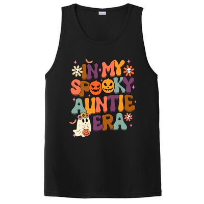 In My Spooky Auntie Era Halloween Groovy Funny Aunt Spooky Funny Gift PosiCharge Competitor Tank