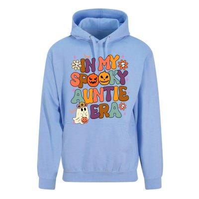 In My Spooky Auntie Era Halloween Groovy Funny Aunt Spooky Funny Gift Unisex Surf Hoodie