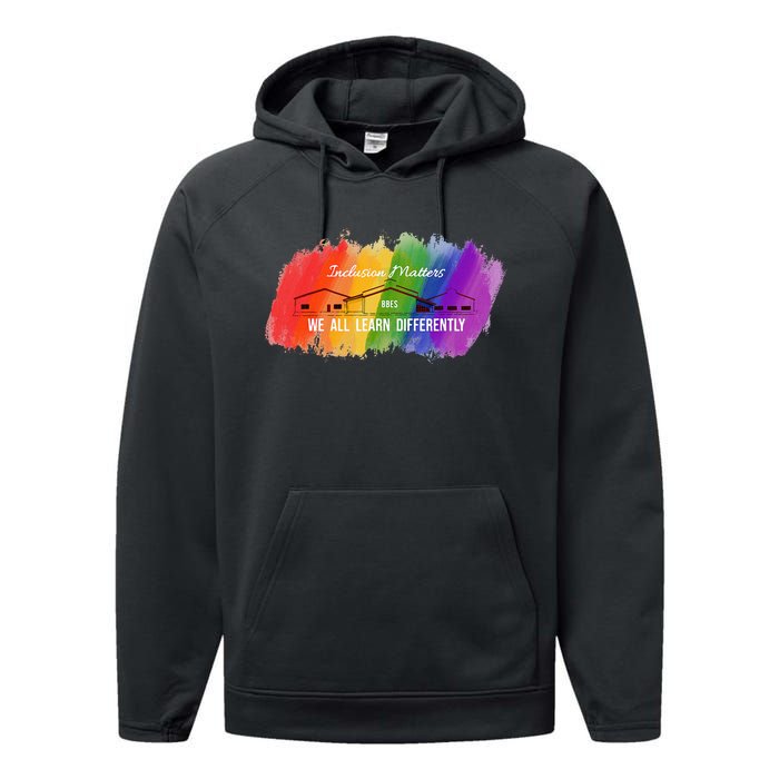 Inclusion Matters Special Education Performance Fleece Hoodie