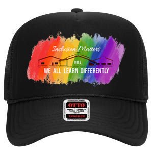 Inclusion Matters Special Education High Crown Mesh Back Trucker Hat