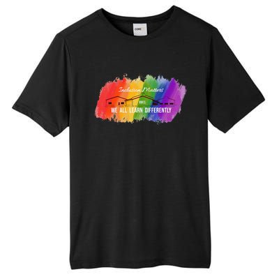 Inclusion Matters Special Education Tall Fusion ChromaSoft Performance T-Shirt