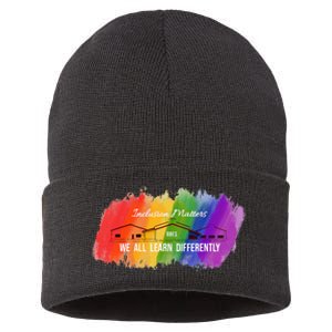 Inclusion Matters Special Education Sustainable Knit Beanie