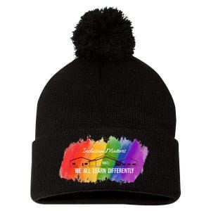 Inclusion Matters Special Education Pom Pom 12in Knit Beanie