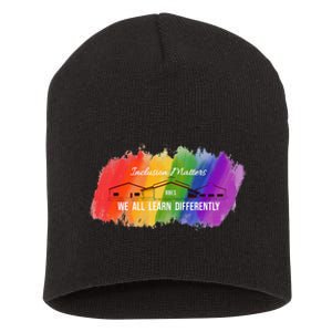 Inclusion Matters Special Education Short Acrylic Beanie