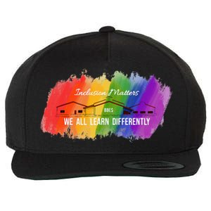 Inclusion Matters Special Education Wool Snapback Cap