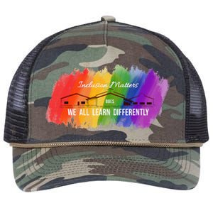 Inclusion Matters Special Education Retro Rope Trucker Hat Cap