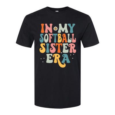 In My Softball Sister Era Softstyle® CVC T-Shirt