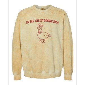 In My Silly Goose Era Colorblast Crewneck Sweatshirt