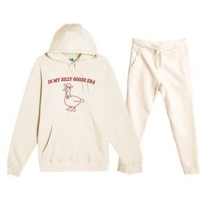 In My Silly Goose Era Premium Hooded Sweatsuit Set