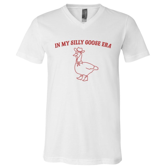 In My Silly Goose Era V-Neck T-Shirt